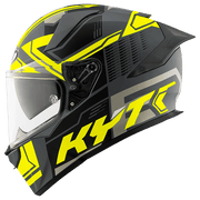Casque KYT R2R Octane Mat Jaune Y6R20015 