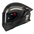 Casque MT-Helmets KRE+ S Pure Carbone Brillant A1 Glow Complet 