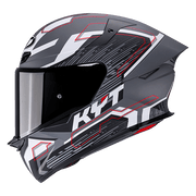 Casque KYT TT-Revo Speeding Mat Gris Y6TR0052 