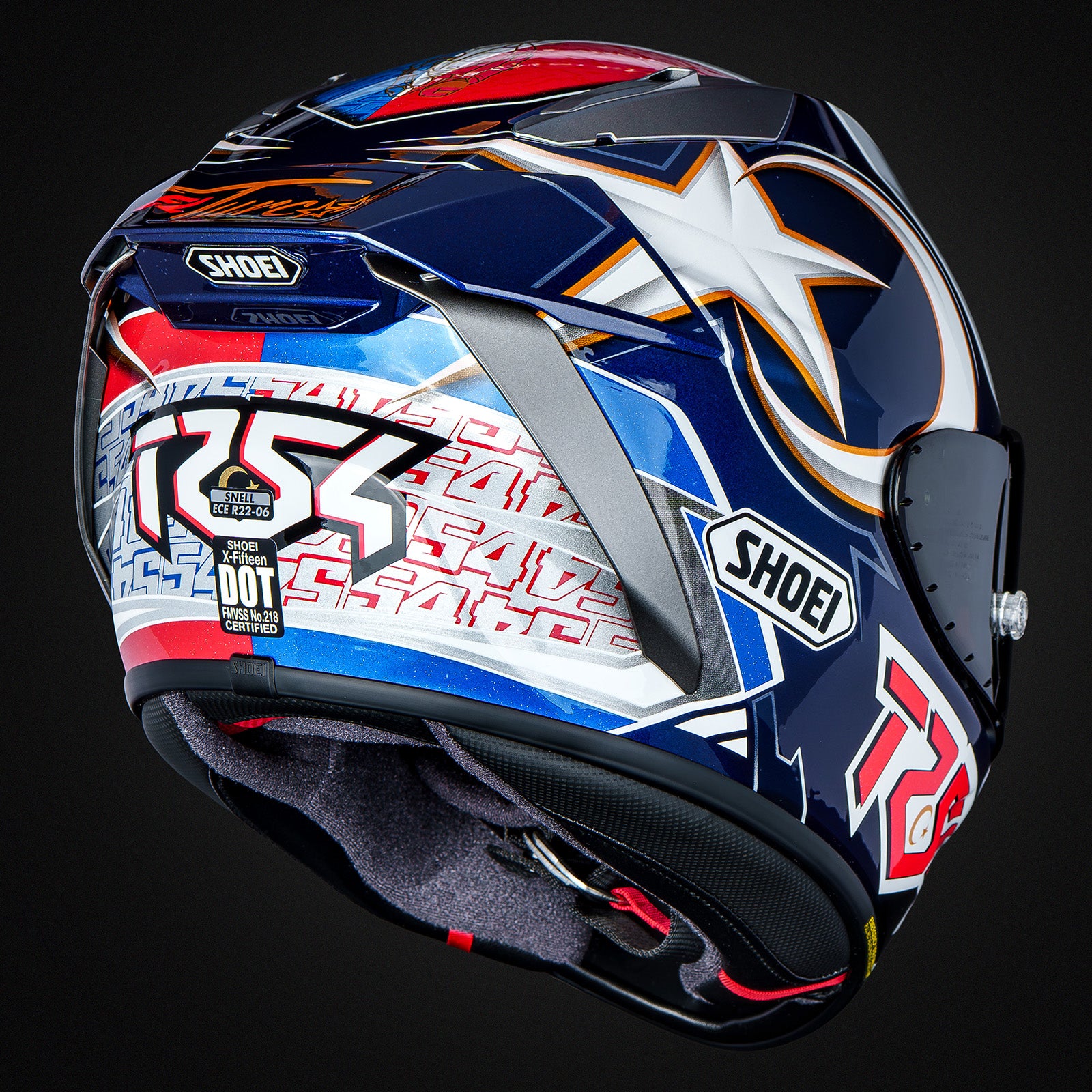 Casque Shoei X-SPR PRO Réplica Toprak Razgatlıoğlu 2025 