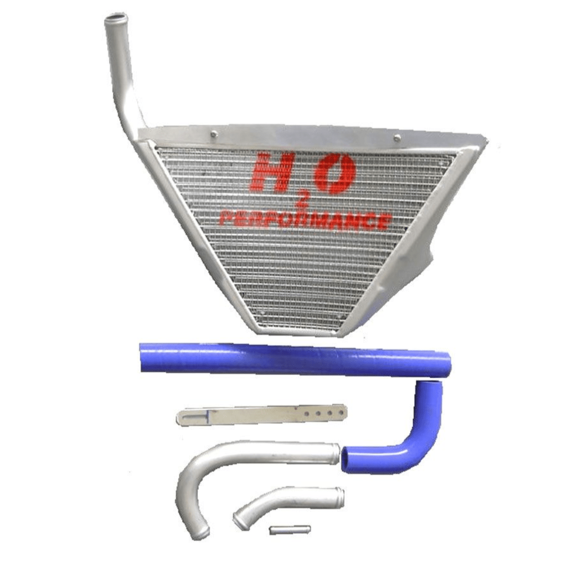 Kit de radiateur supplémentaire H2O Performance Yamaha R1 RN22 (09-14) 