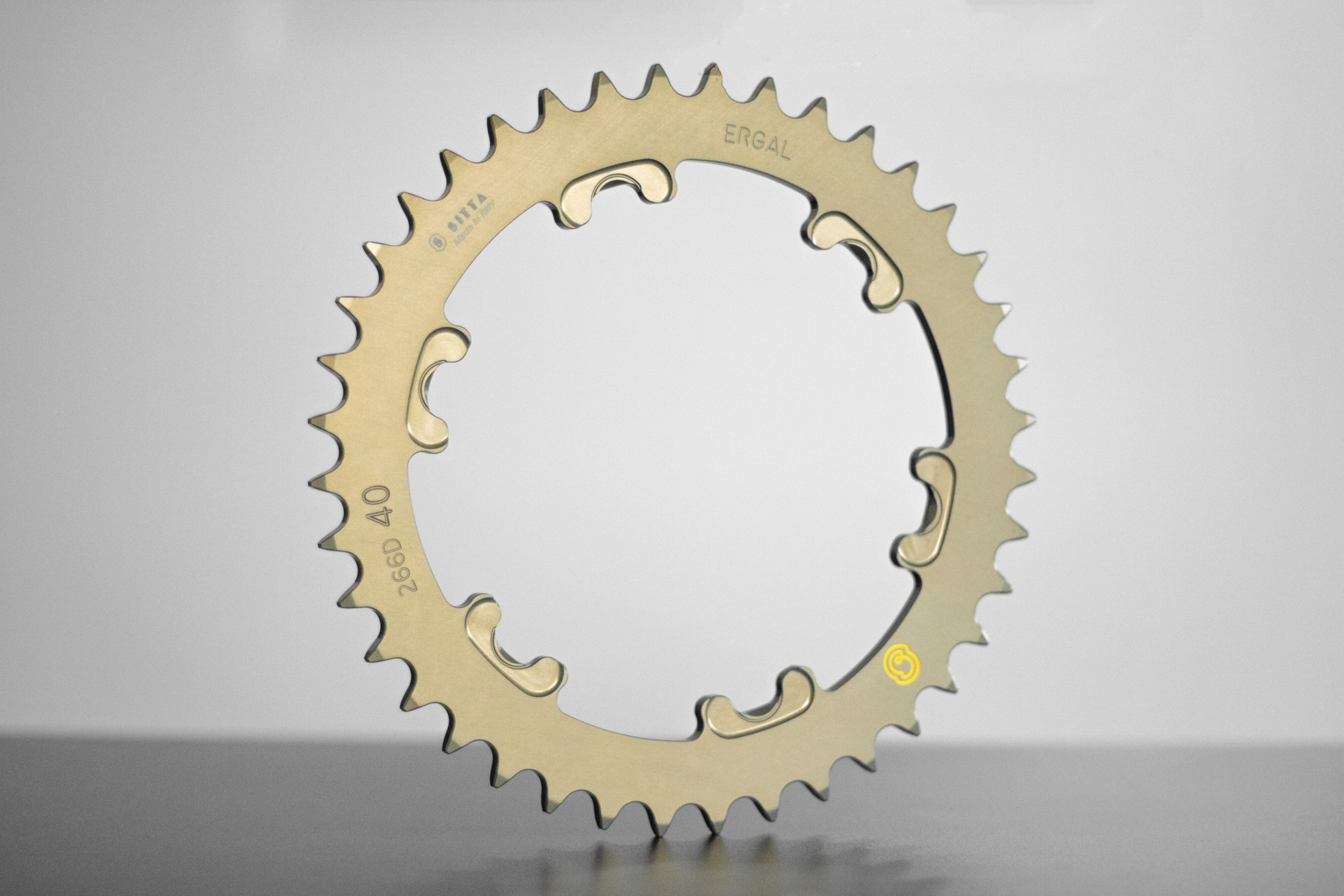 Sitta Aluminium Pignon de chaîne 266D Quick Fit pour moyeu arrière – 37-46 dents, pas 520/525 