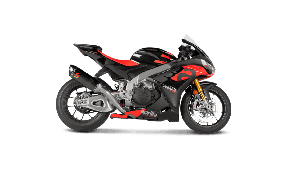 Ligne d'évolution Akrapovic (Carbone) Aprilia RSV4/RR/1100 Factory (21-25) S-A10E9-RC 