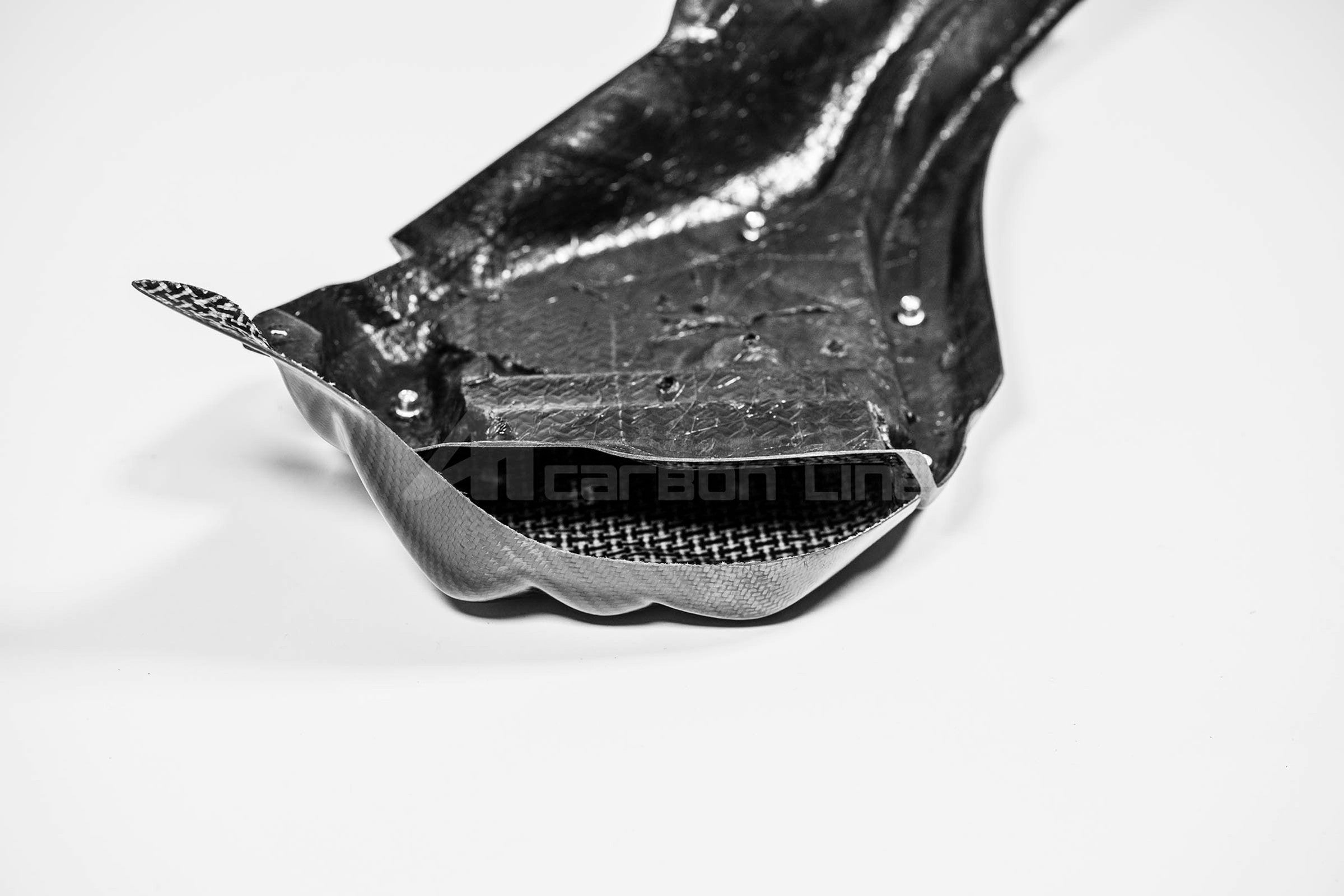 Couverture ECU incl. canal de refroidissement 200g AP Carbon Line Yamaha YZF-R1/M RN65 (20-25) 