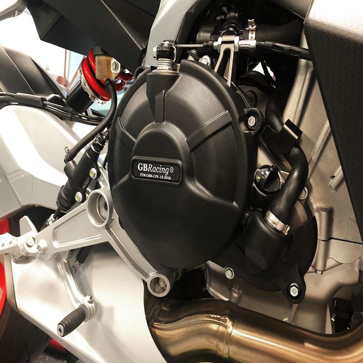 Protection de protection d'embrayage GBRacing pour Aprilia RS 660 (20-25) 