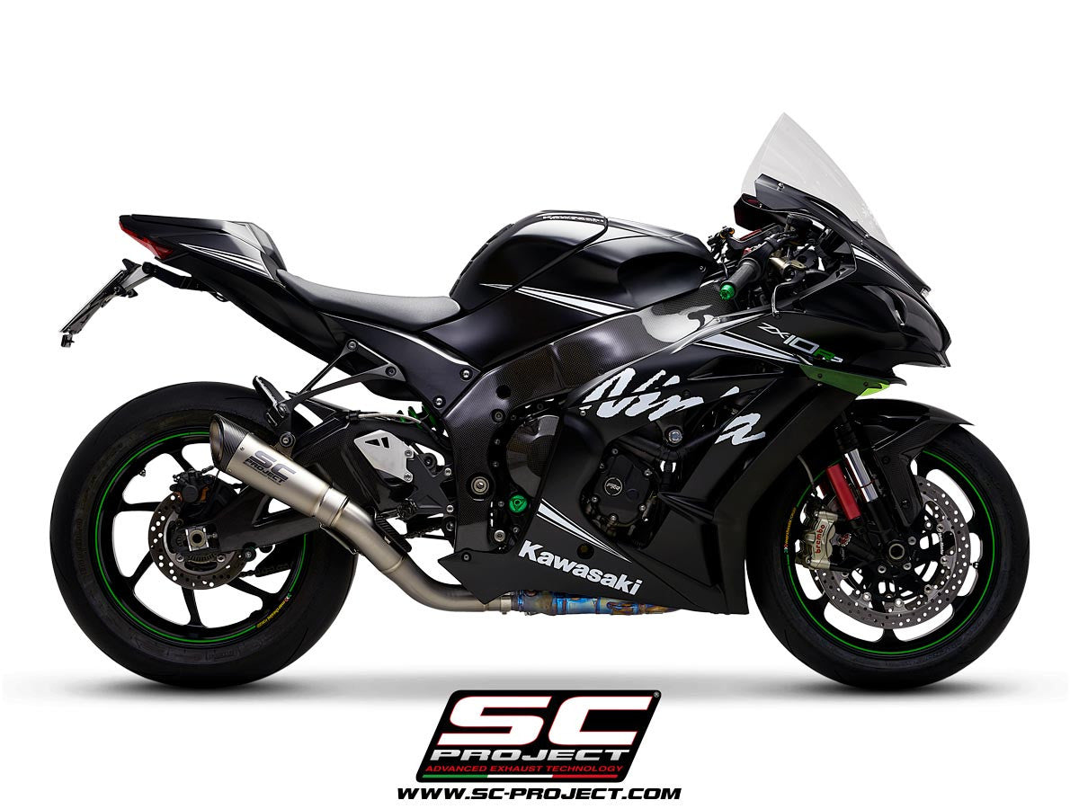 SC-Project Slip-On S1 + tuyau de remplacement KAT Kawasaki ZX-10 R/RR (16-20) K22A-DET41T 