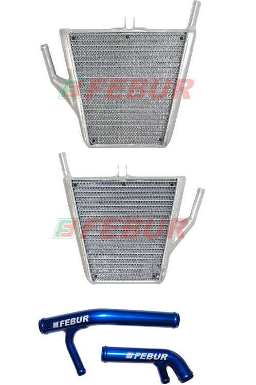 Kit de refroidisseur d'eau supplémentaire Febur Yamaha YZF-R6 RJ15 (08-16) FE922S 