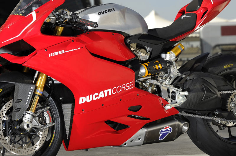 Kit d'échappement Slip-On en titane Termignoni pour Ducati Panigale 1199/R/S (12-17) 96450311B 