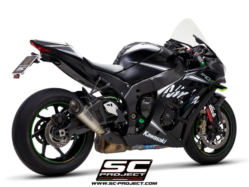 SC-Project Slip-On S1 Kawasaki ZX-10 R/RR (16-20) K22A-41T 