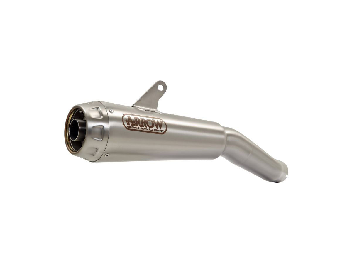 Kit de slip-on Arrow Pro-Race en acier inoxydable pour Aprilia RSV4/RR/RF (17-18) 71214PRI 