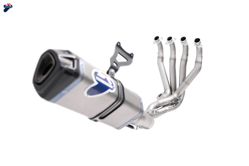 Système d'échappement complet en acier inoxydable Termignoni pour Suzuki GSX-R 1000 (17-23) S07209400ITC 