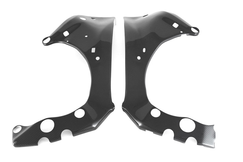 Couvercles de cadre en carbone Fullsix Yamaha YZF-R1/M RN32, RN49 & RN65 (15-25) 