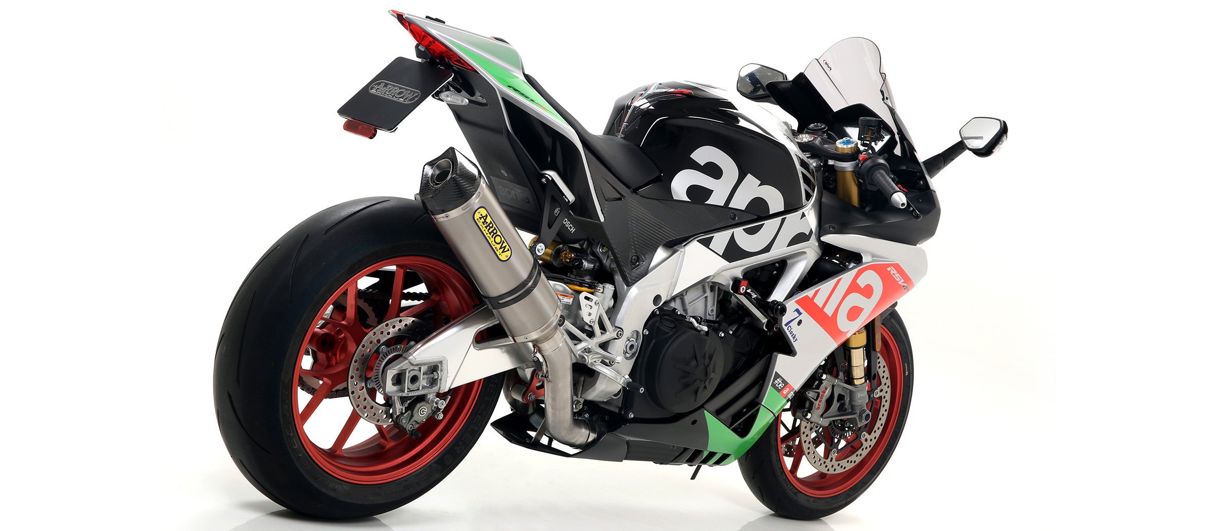 Flèche Slip-On Race-Tech Titane Aprilia RSV4/RR/RF (17-18) 71744PK 