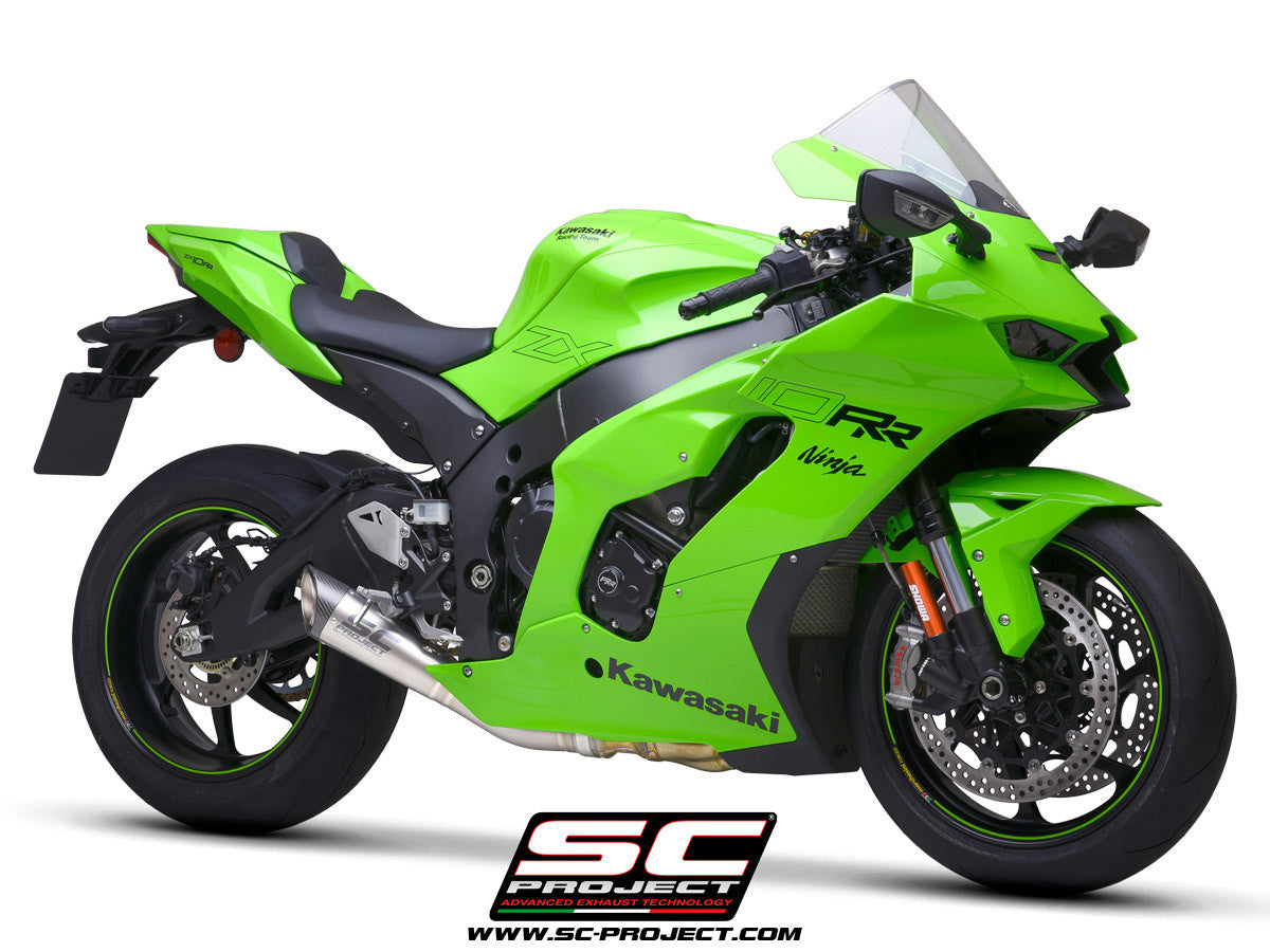 SC-Project Slip-On S1 + tuyau de remplacement KAT Kawasaki ZX-10 R/RR (21-25) K38A-DET41T 