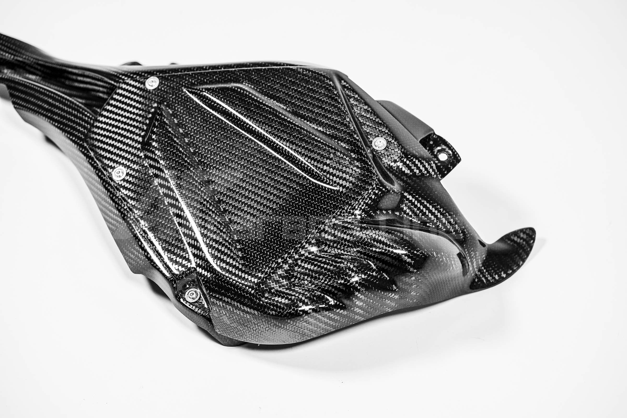 Couverture ECU incl. canal de refroidissement 200g AP Carbon Line Yamaha YZF-R1/M RN65 (20-25) 