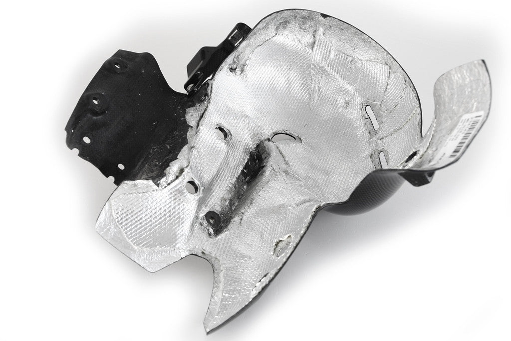 Protection thermique courbée en carbone Fullsix Ducati Panigale V4/S/R (18-21) 