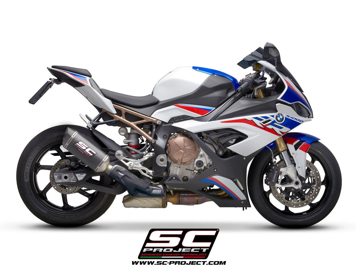 Protection thermique carbone silencieux SC-Project Slip-On BMW S1000RR K67 (19-20) B33A-CP 