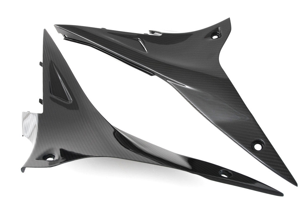 Pièces latérales de réservoir en carbone Fullsix Aprilia RSV4/1100 Factory/R/RR/RF (09-20) 