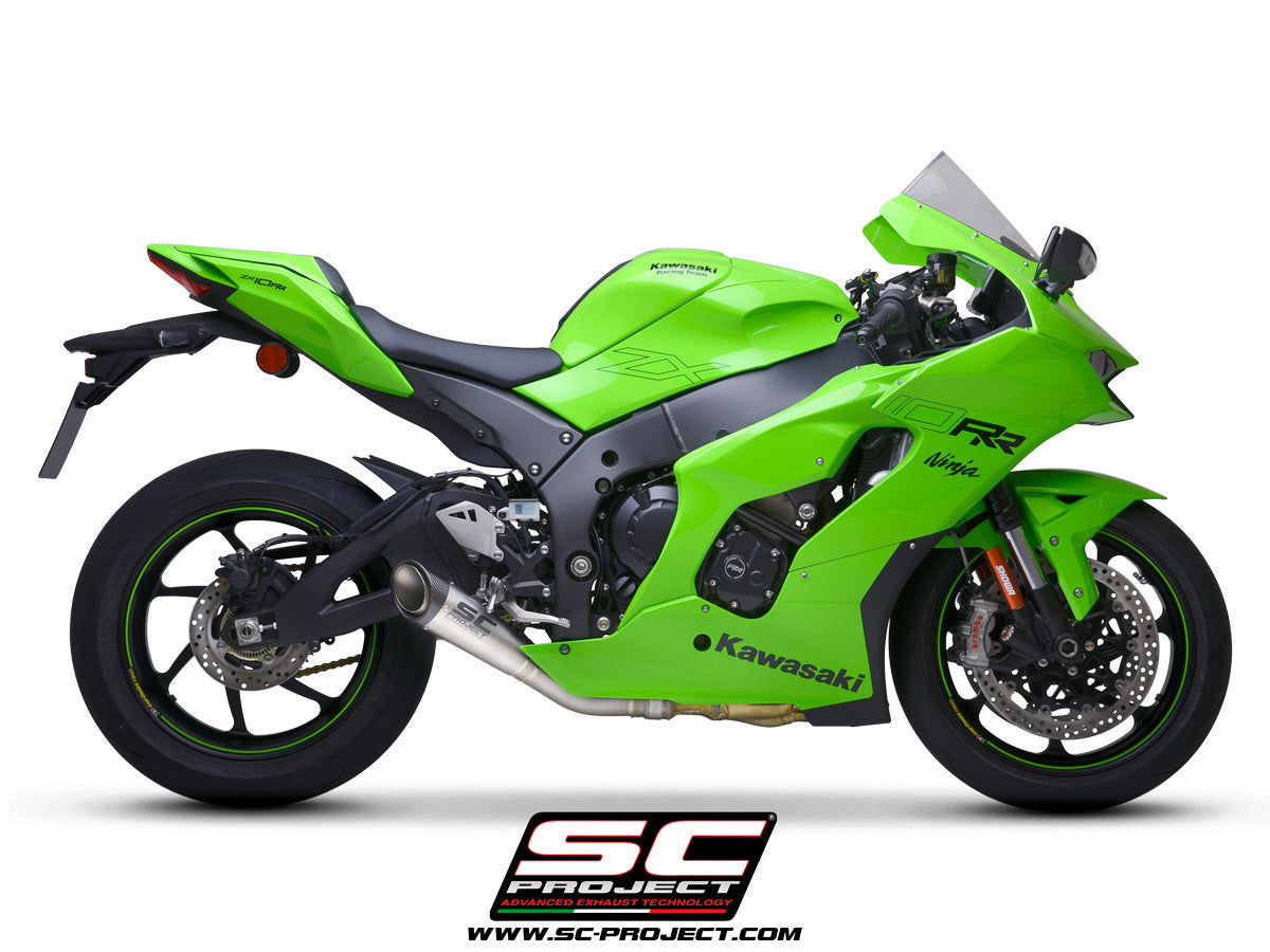 SC-Project Slip-On S1 + tuyau de remplacement KAT Kawasaki ZX-10 R/RR (21-25) K38A-DET41T 