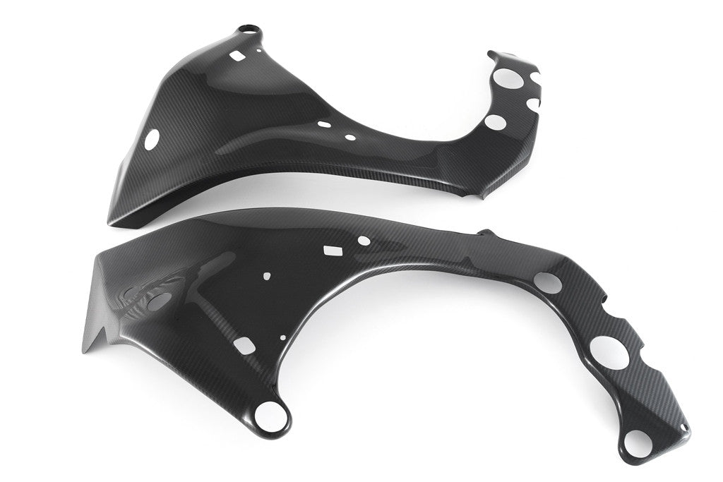 Couvercles de cadre en carbone Fullsix Yamaha YZF-R1/M RN32, RN49 & RN65 (15-25) 