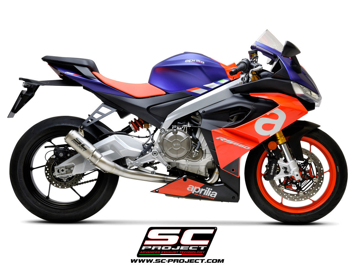 SC-Project Titan installation complète 2-1 CR-T Aprilia RS 660 (20-25) A23A-TC36 