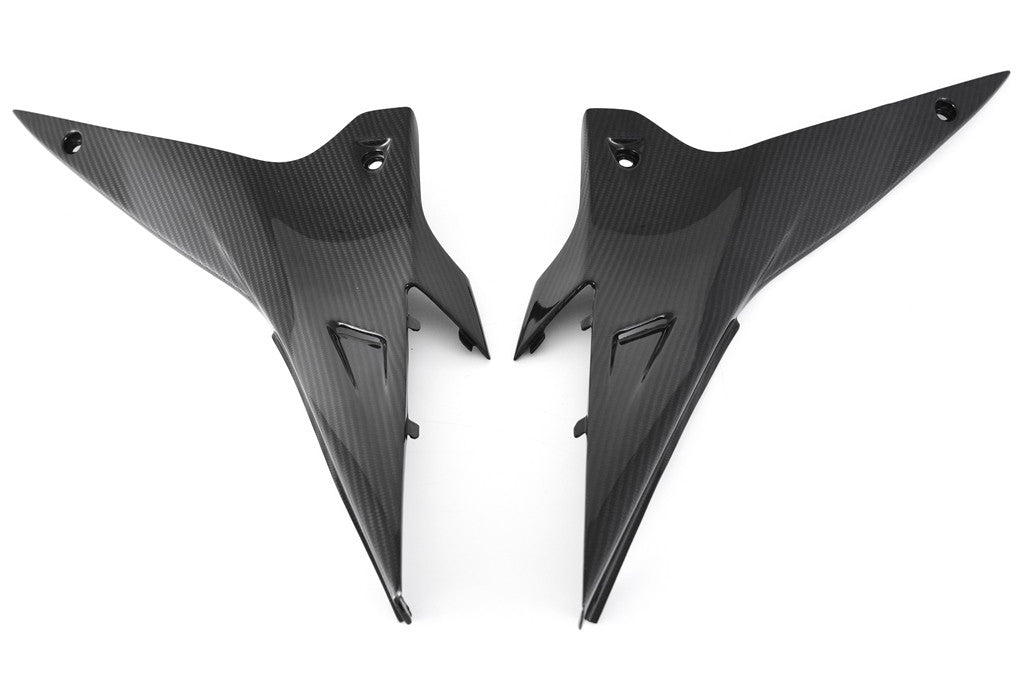 Pièces latérales de réservoir en carbone Fullsix Aprilia RSV4/1100 Factory/R/RR/RF (09-20) 