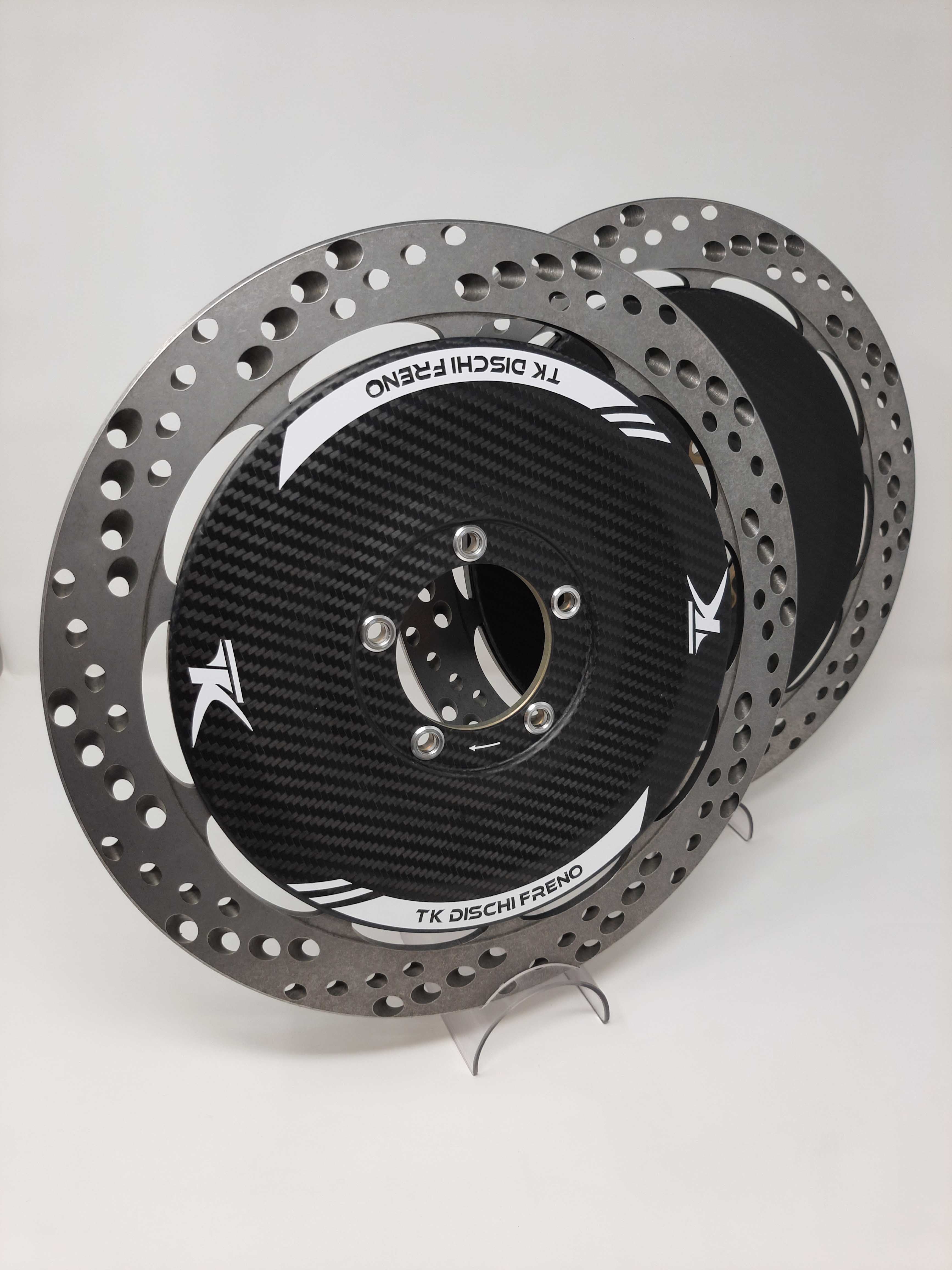 TK Disques de frein en carbone couvercles de disque de frein Ducati Panigale V4/S (2025) 