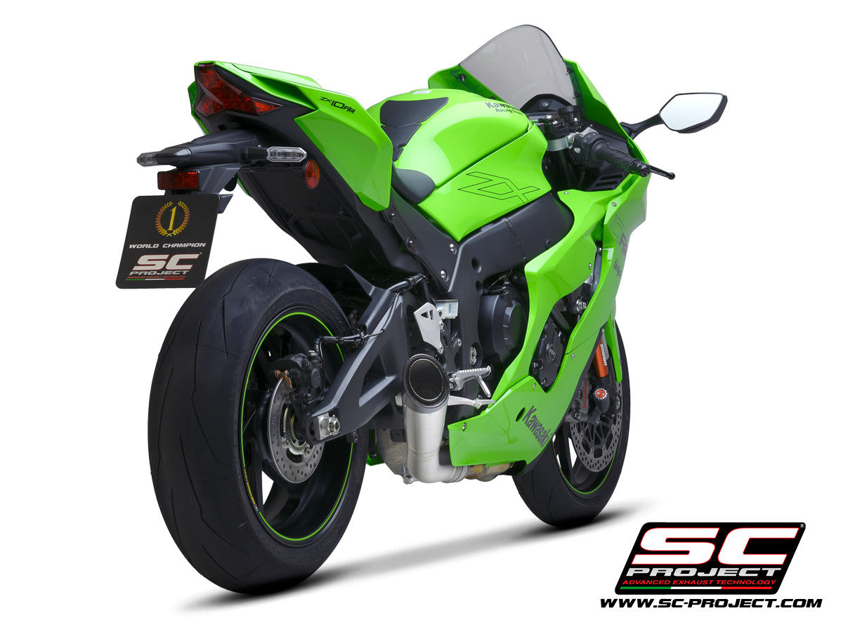 SC-Project Slip-On S1 + tuyau de remplacement KAT Kawasaki ZX-10 R/RR (21-25) K38A-DET41T 