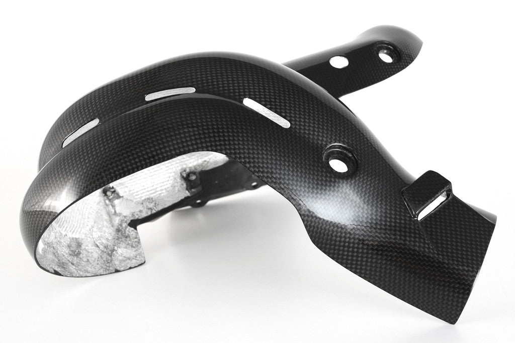 Protection thermique courbée en carbone Fullsix Ducati Panigale V4/S/R (18-21) 