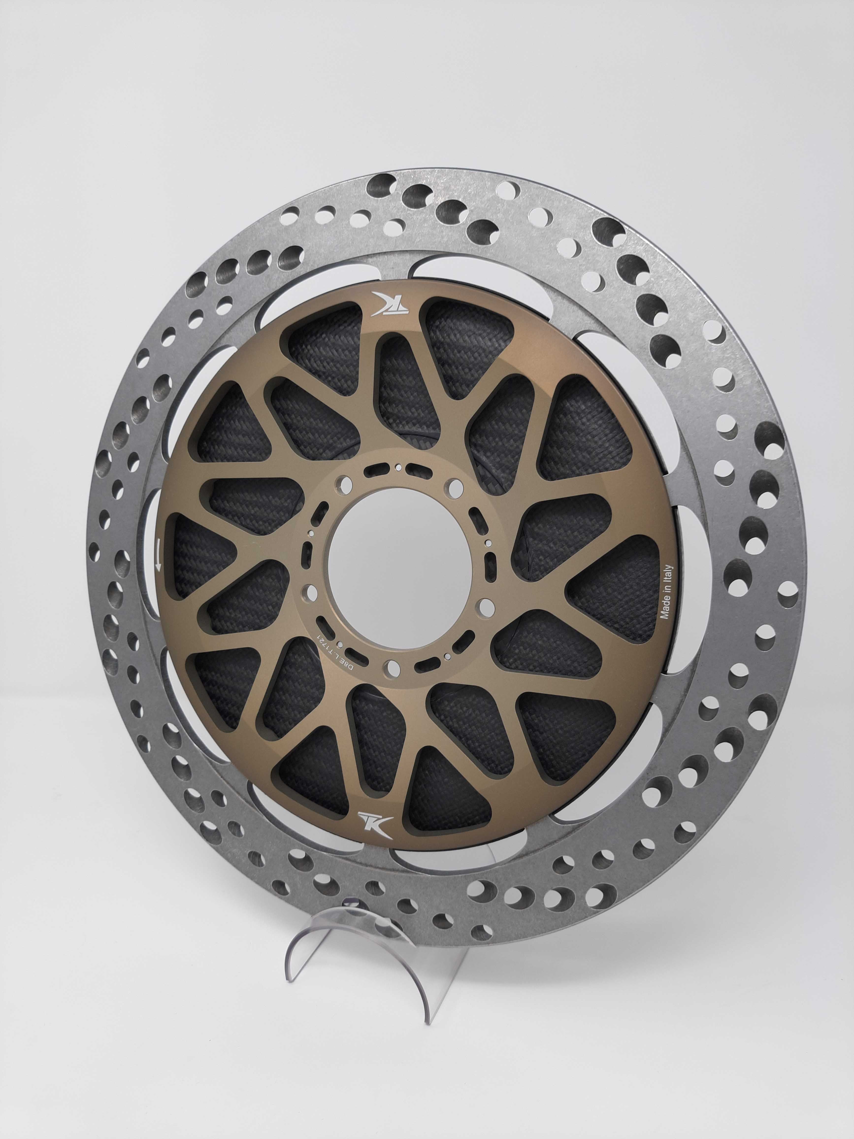 Disques de frein en carbone couvercles de disque de frein Ducati Panigale V4 R (19-24) 