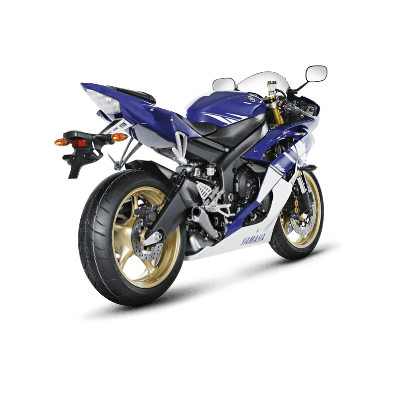 Ligne Akrapovic Slip-On (Titane) Yamaha YZF-R6 (08-26) SM-Y6SO6T 