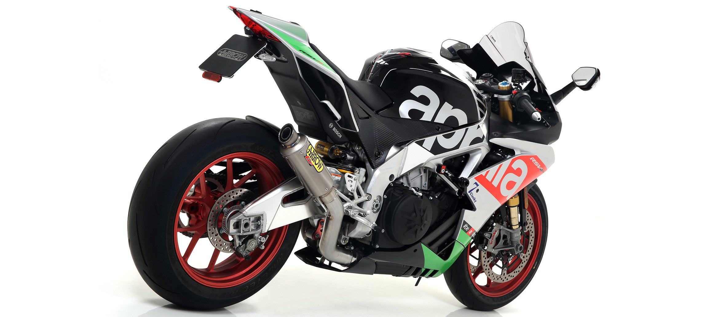 Kit de Slip-On Arrow GP2 Titane Aprilia RSV4/RR/RF (17-18) 71542GP 