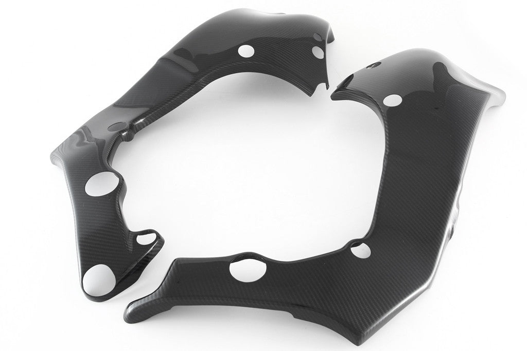 Couvercles de cadre en carbone Fullsix Kawasaki ZX-10 R (11-15) 