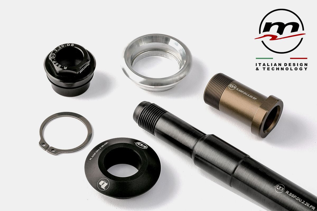 Kit de changement rapide d'axe de roue avant Melotti Racing Ducati Panigale V4/S/R (18-24) R.SSP.DU.2.20.PR_V4 