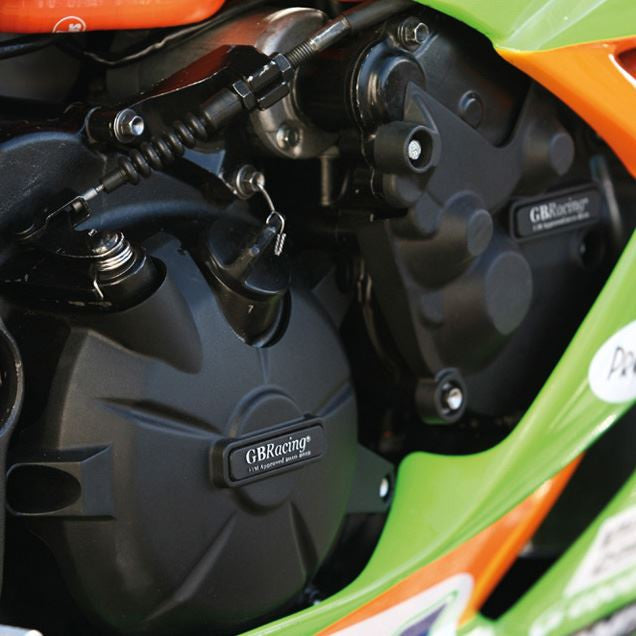 Kit complet de protections de carter moteur GBRacing pour Kawasaki ZX-6R/636/RR (13-25) 